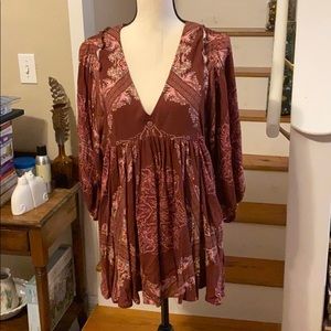 Free People Pomegranate Combo Top Sz SM NWT